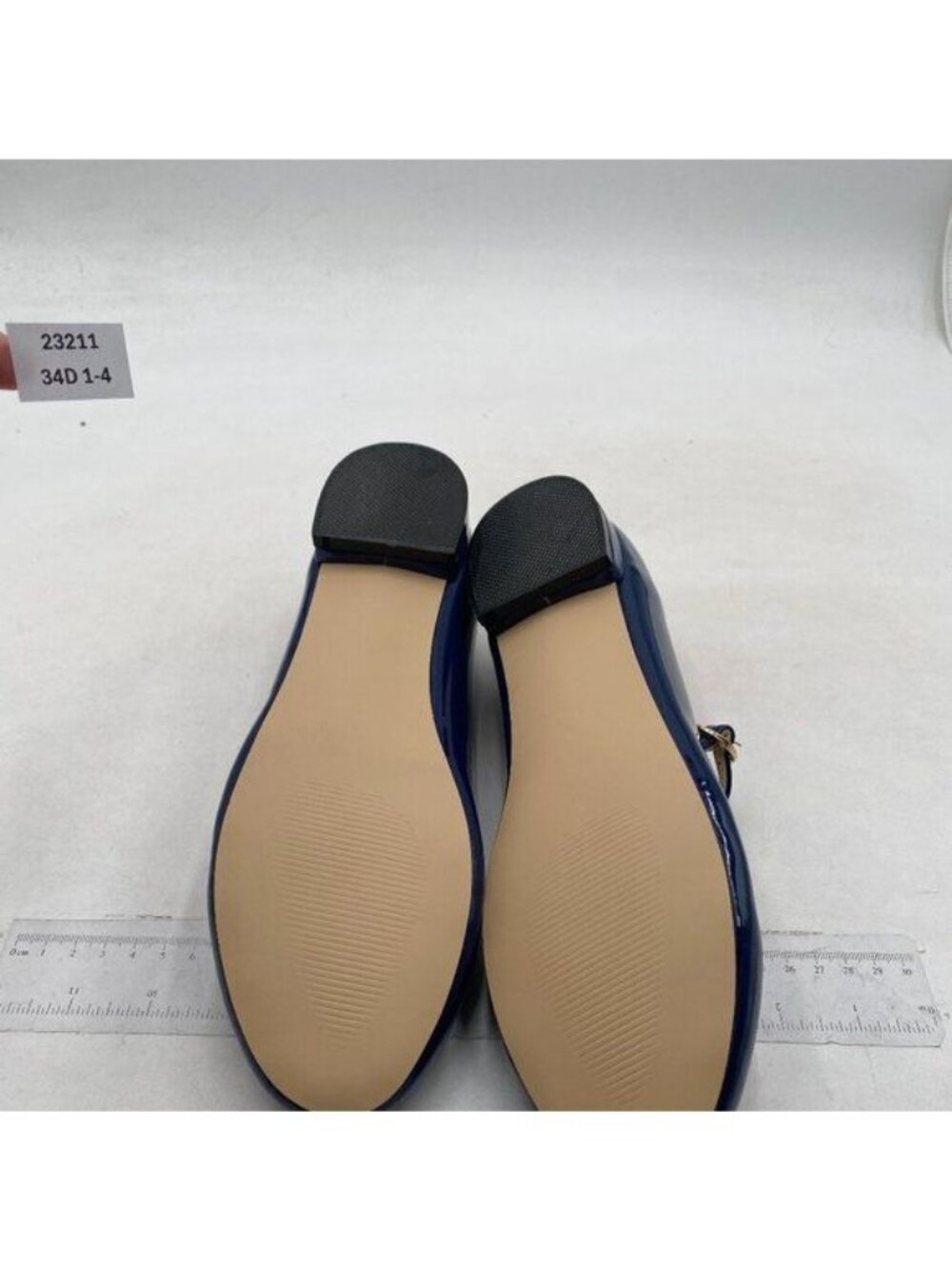 Zszszsu Women's Stylish Round Toe Ankle Strap Mary Jane Flats Buckled Flats Blue - Picture 7 of 8